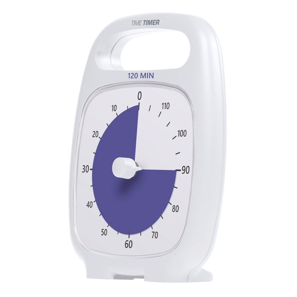 Time Timer 120 Minute Timer, White