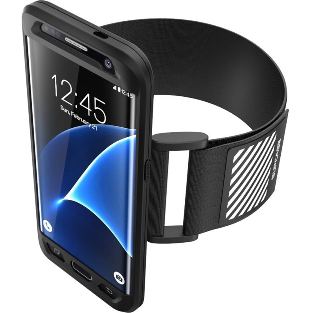 SUP Sport Case Carrying Case (Armband) Smartphone - Black - Sweat Resistant, Slip Resistant - Silicone - Armband