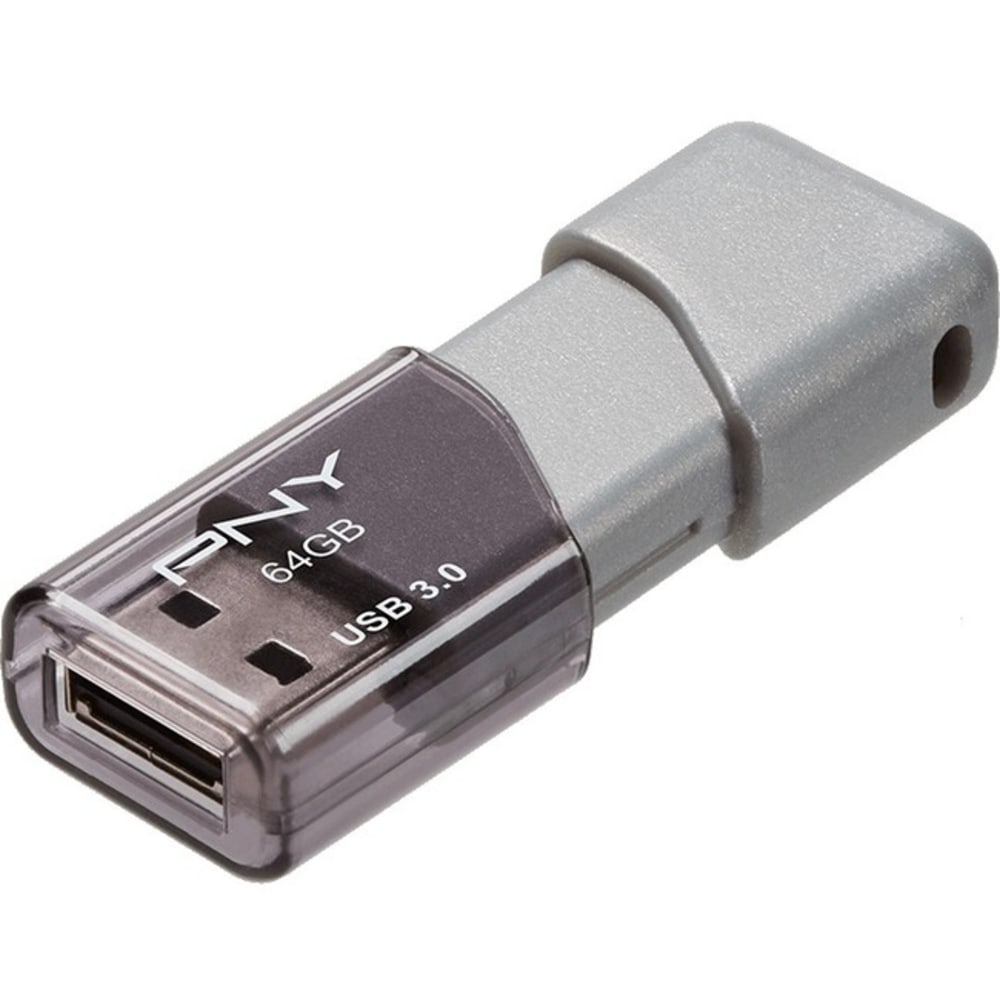 PNY Turbo Attache 3 USB 3.0 Flash Drive, 64GB