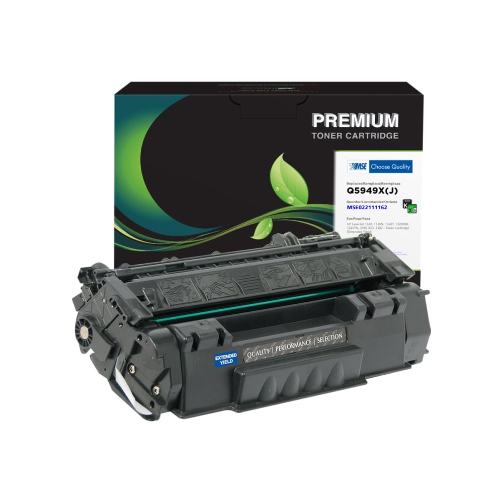 MSE Remanufactured Black Extended-High Yield Toner Cartridge Replacement For HP Q5949X, MSE022111162