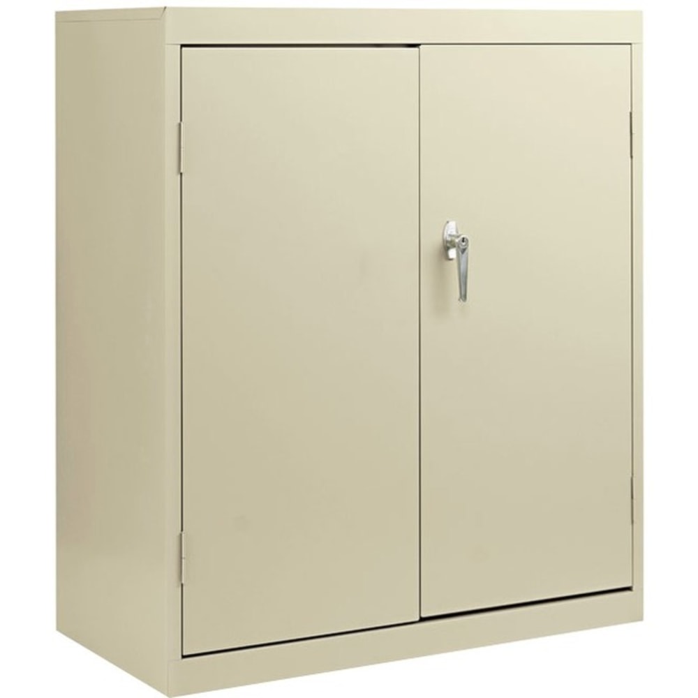 Alera Economy Storage Cabinet, 3 Fixed Shelves, Putty