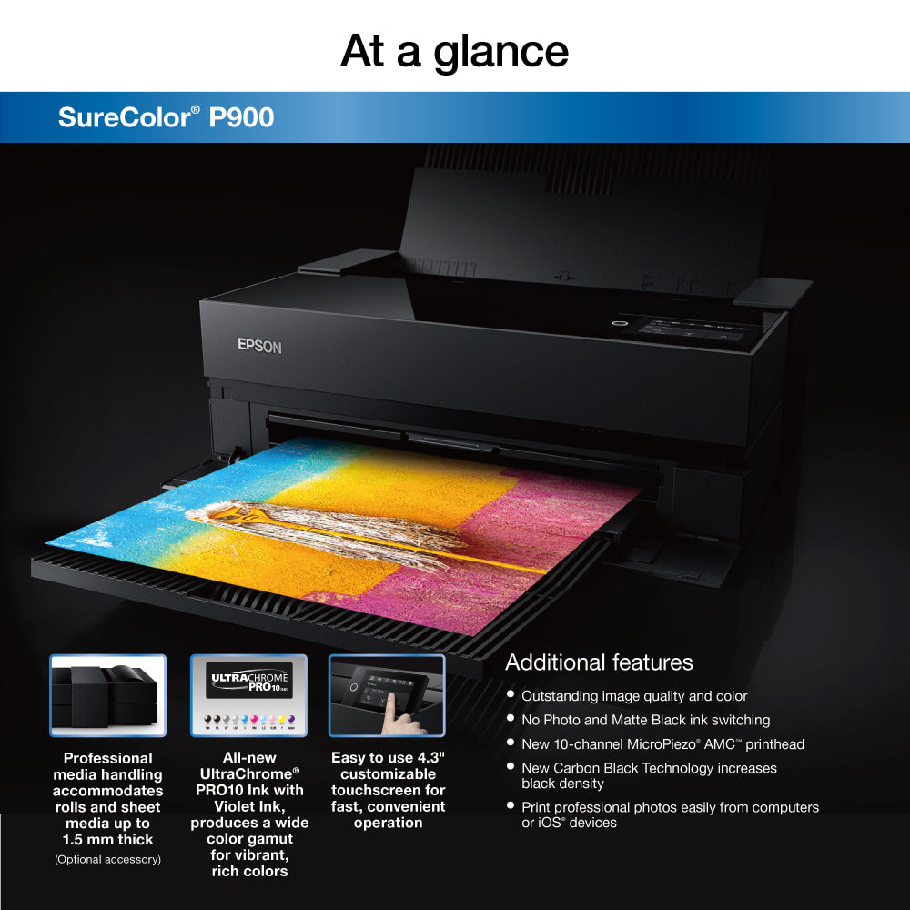 Epson SureColor P900 Color Inkjet Printer