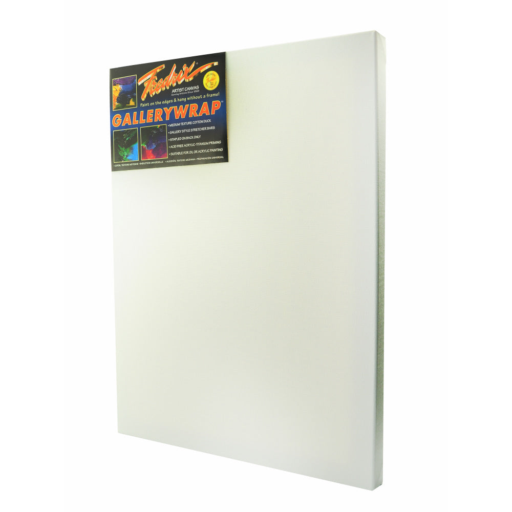 Fredrix Gallerywrap Stretched Canvas, 14in x 18in x 1in