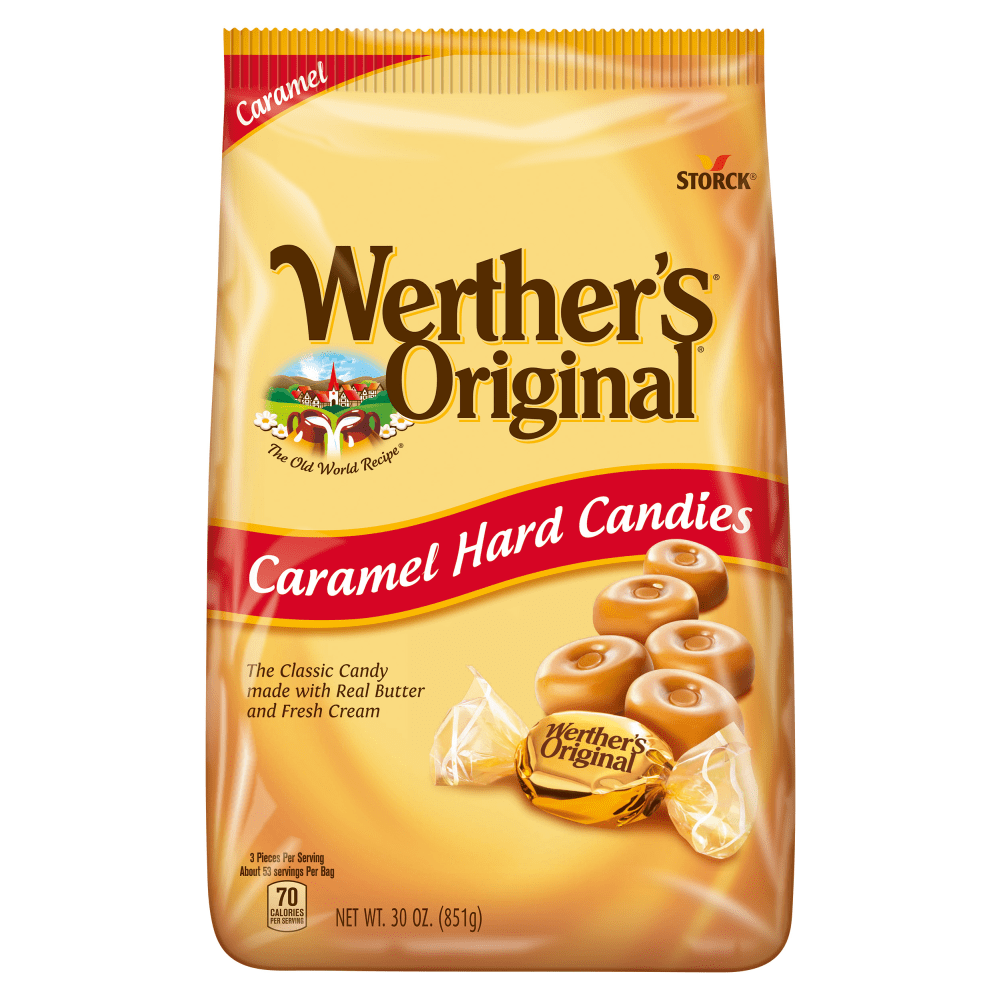 Werther's Original Caramel Hard Candies, 30 Oz