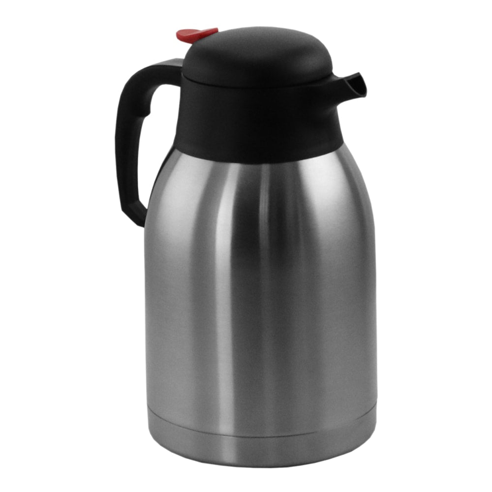 MegaChef 2-Liter Thermal Beverage Carafe, Silver