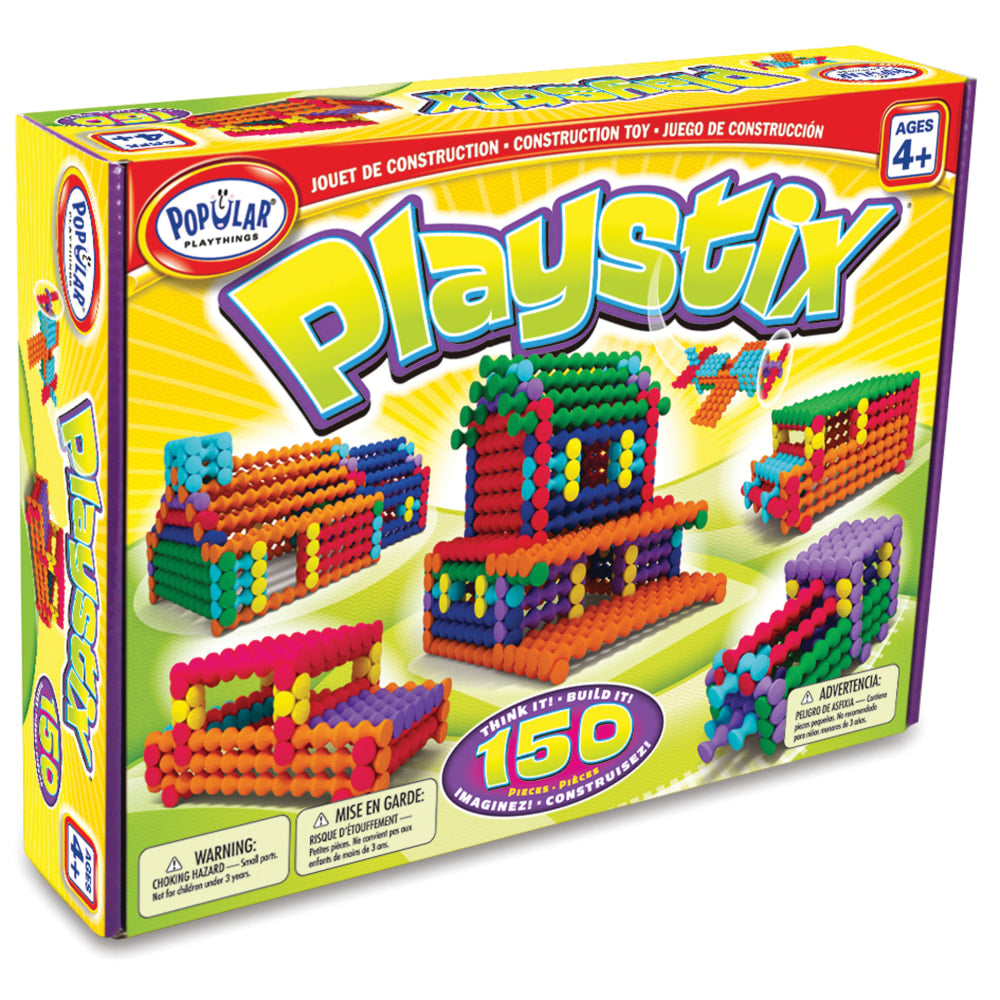 Popular Playthings Playstix 150-Piece Set