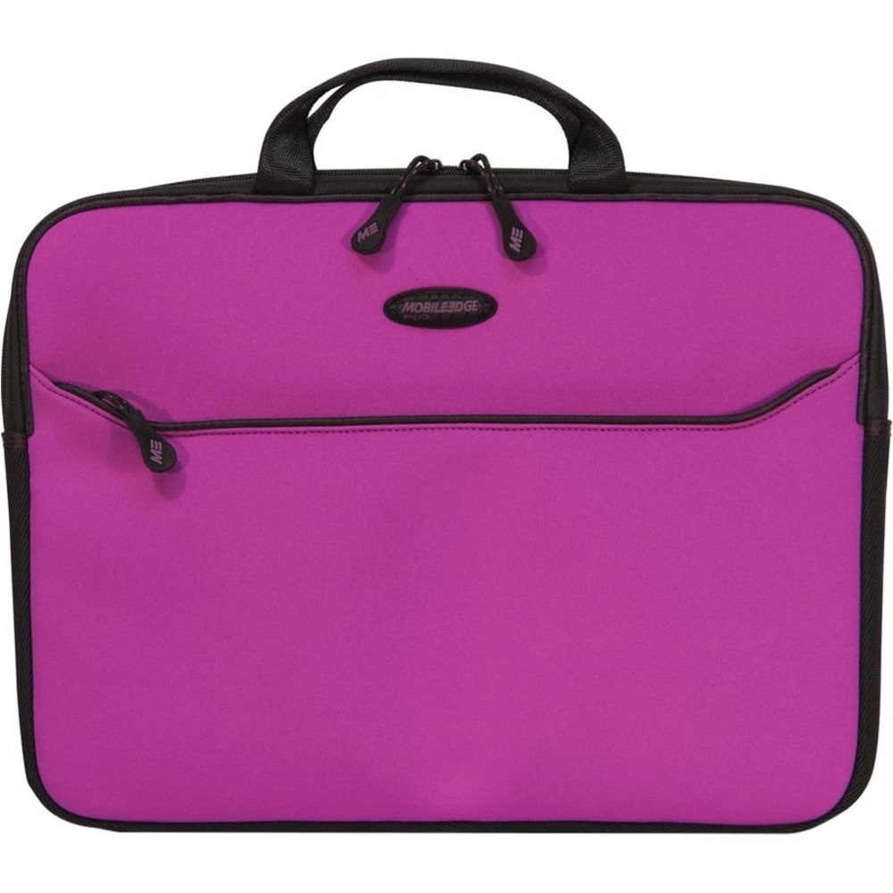 Mobile Edge SlipSuit Carrying Case (Sleeve) for 13.3in MacBook Pro - Purple, Black - Water Resistant - Handle - 10.2in Height x 13.7in Width x 1.5in Depth