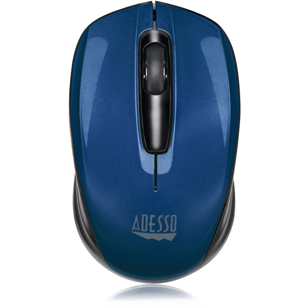 Adesso iMouse S50L Mini Wireless Optical Mouse, Blue, 2MB512