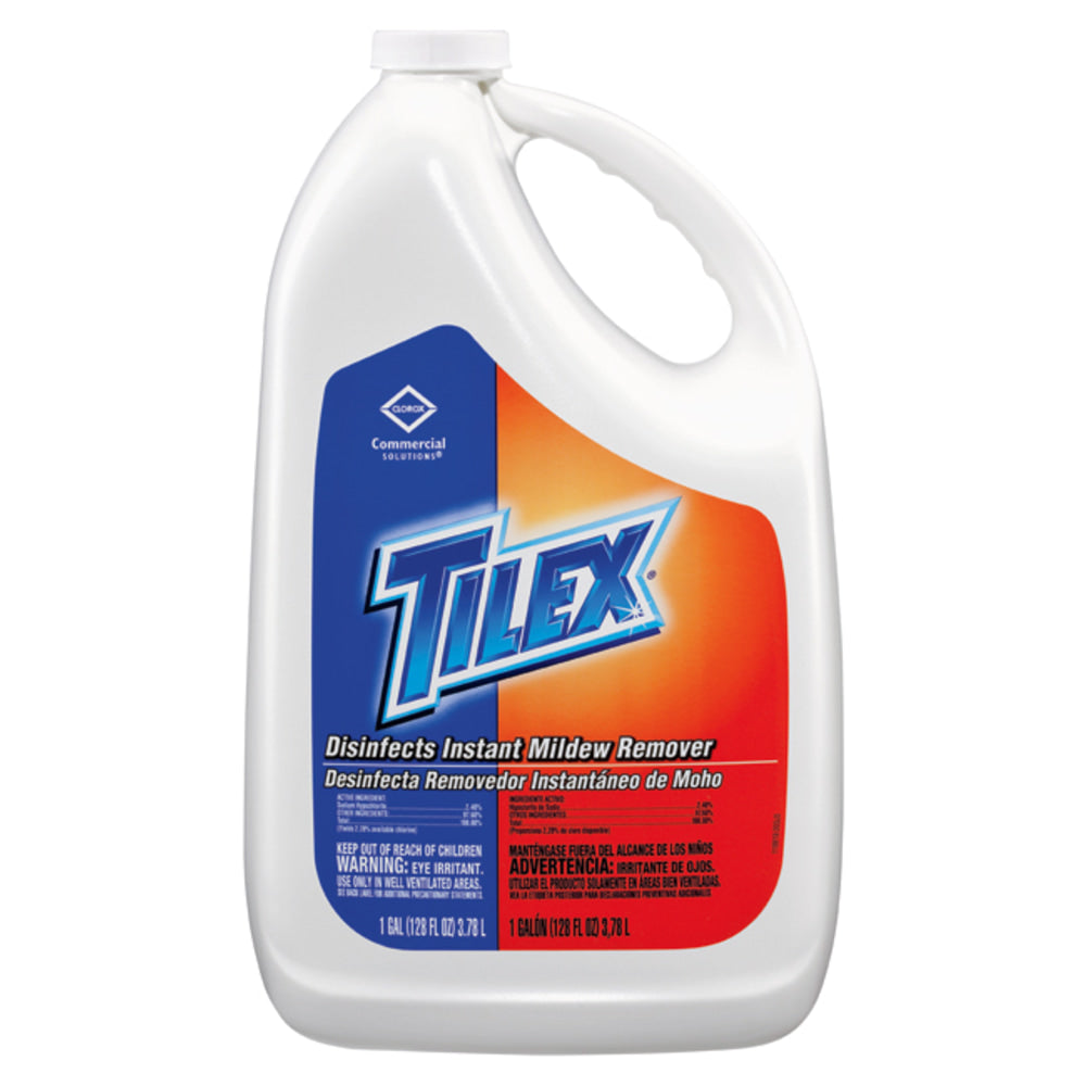 Clorox Tilex Mildew Remover, Unscented, 128 Oz Bottle, Case Of 4