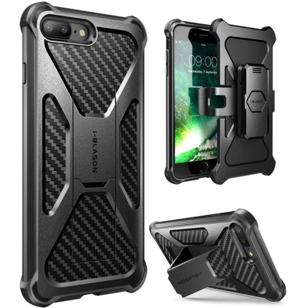 i-Blason Transformer - Back cover for cell phone - rugged - black