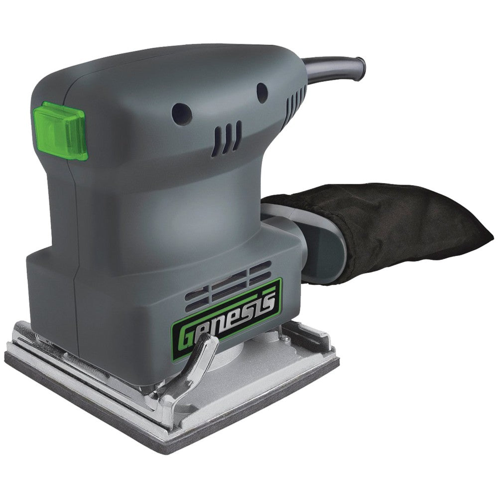 Genesis 1/4-Sheet Palm Sander, 5in x 6in