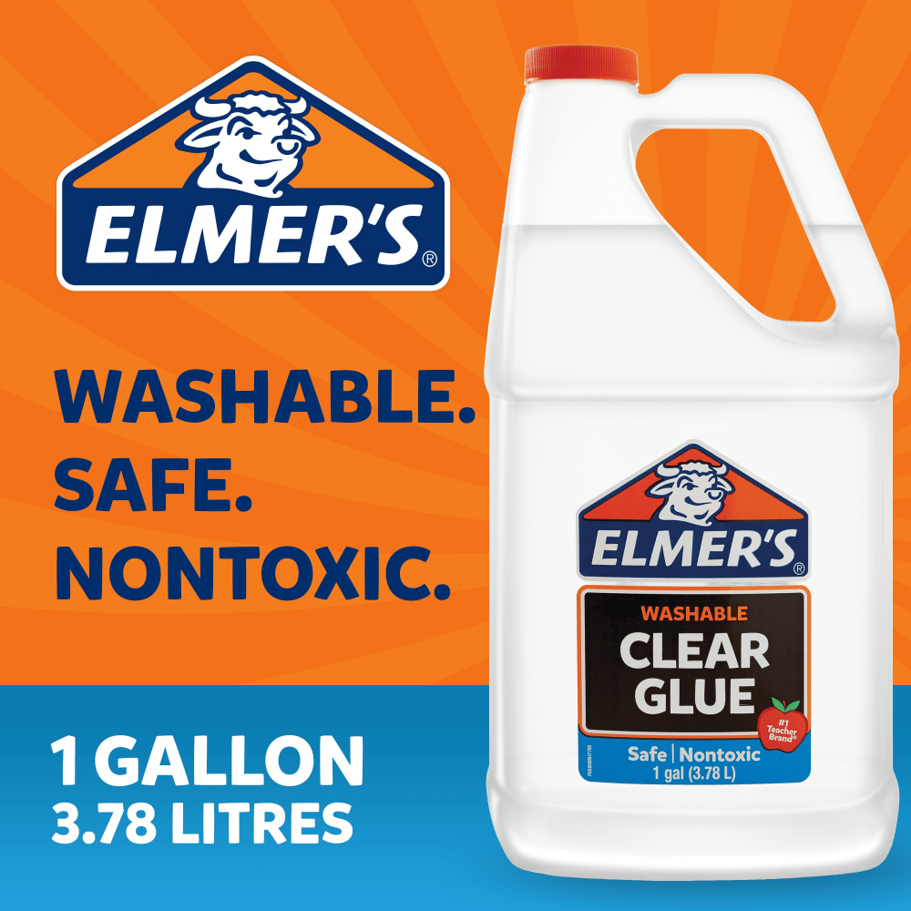 Elmers Glue, 1 Gallon, Clear