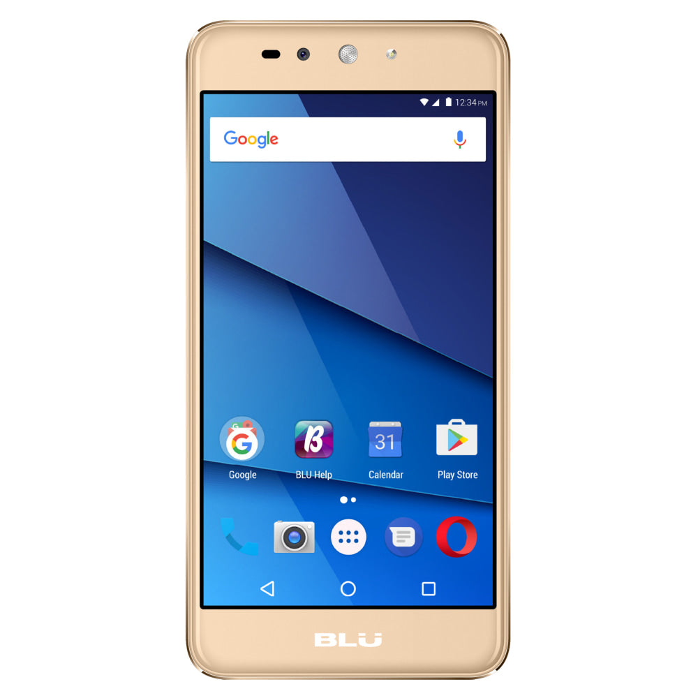 BLU Grand XL LTE G0030WW Cell Phone, Gold, PBN201322