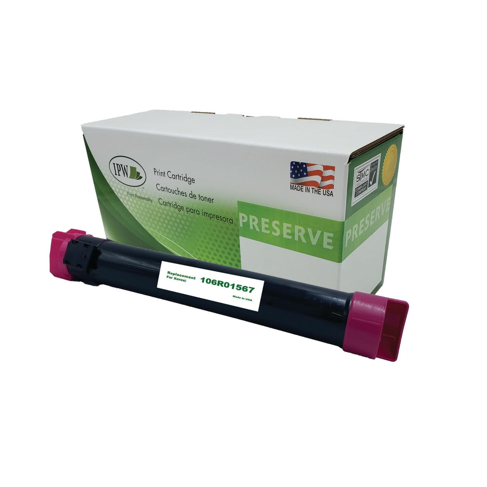 IPW Preserve Remanufactured Magenta High Yield Toner Cartridge Replacement For Xerox 106R01567, 106R03514-R-O