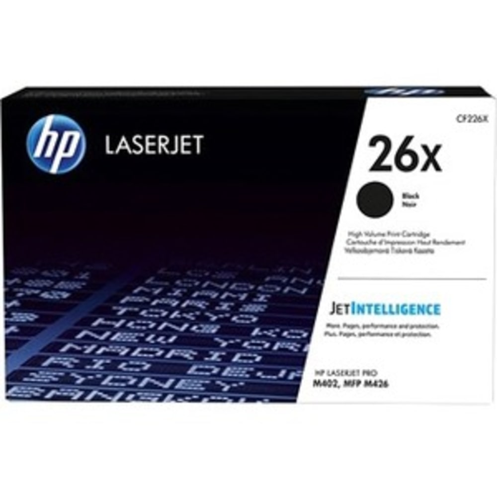 HP 226XC Black High Yield Toner Cartridge, CF226XC