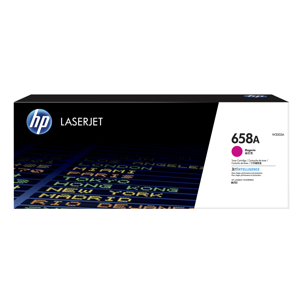 HP 658A Magenta Toner Cartridge, W2003A