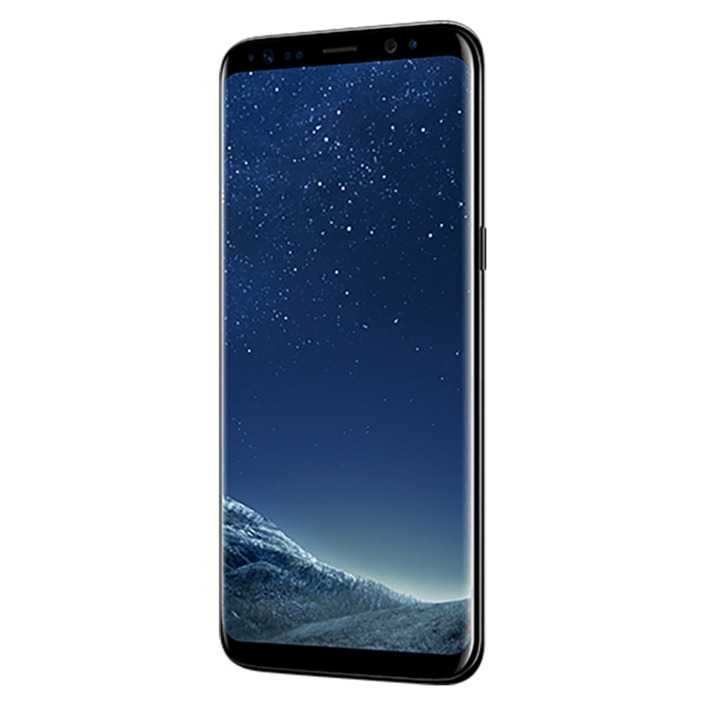 Samsung Galaxy S8 G950F Cell Phone, Midnight Black, PSN100981