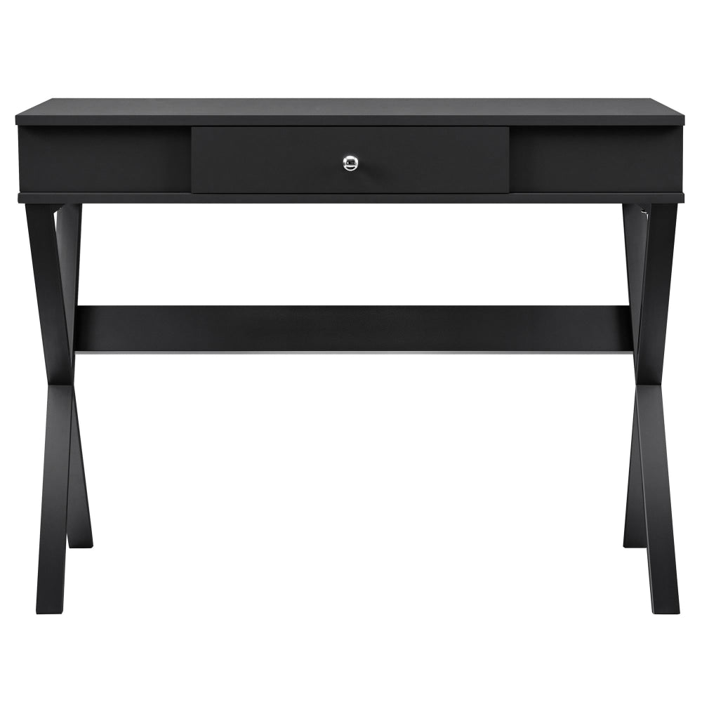 Ameriwood Home Paxton Campaign 39inW Writing Desk, Black