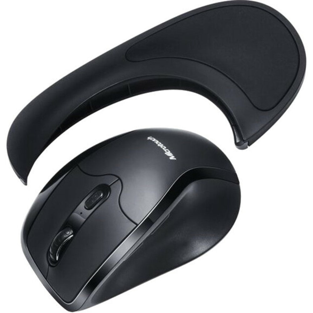 Goldtouch Newtral 3 Medium Black Mouse Wireless, Right Handed - Wireless - Radio Frequency - Black - 1 Pack - 1600 dpi - Scroll Wheel - 6 Button(s) - Right-handed