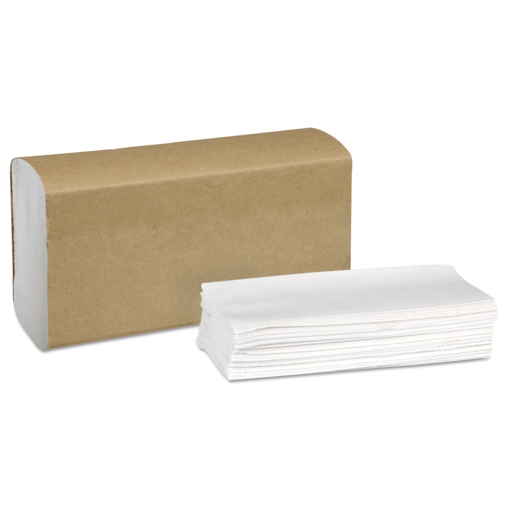 Tork Universal Multi-Fold 1-Ply Paper Towels, 250 Sheets Per Roll, Pack Of 16 Rolls