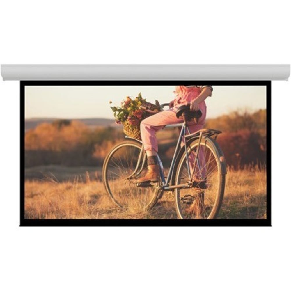 Da-Lite Contour Electrol 133in Electric Projection Screen - 16:9 - Matte White - 65in x 116in - Wall Mount, Ceiling Mount