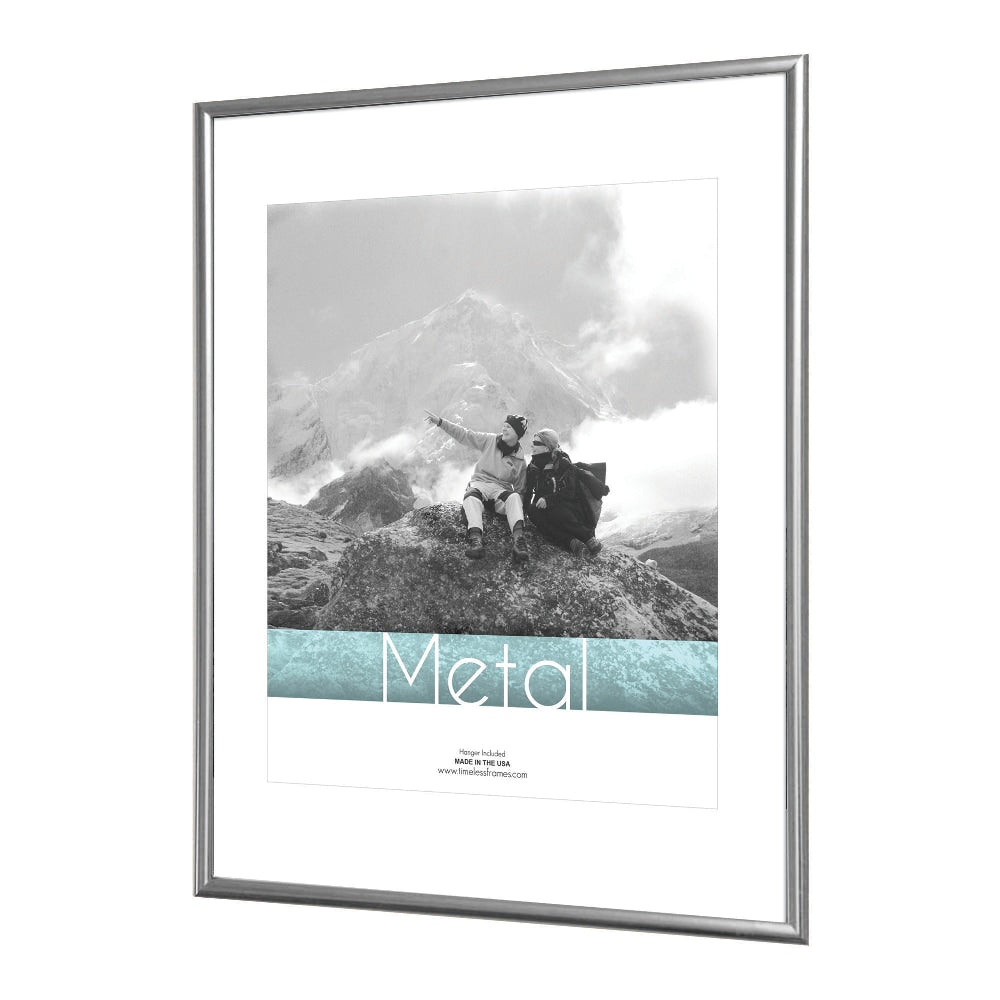 Timeless Frames Metal Photo/Document Frame, 16in x 20in, Silver