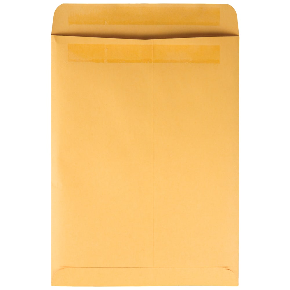 Quality Park Redi-Seal Catalog Envelopes, 9in x 12in, Kraft, Box Of 250