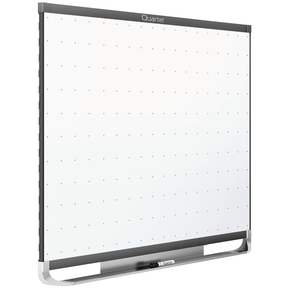 Quartet Prestige 2 Magnetic Total Erase Dry-Erase Whiteboard, 72in x 48in, Aluminum Frame With Graphite Finish