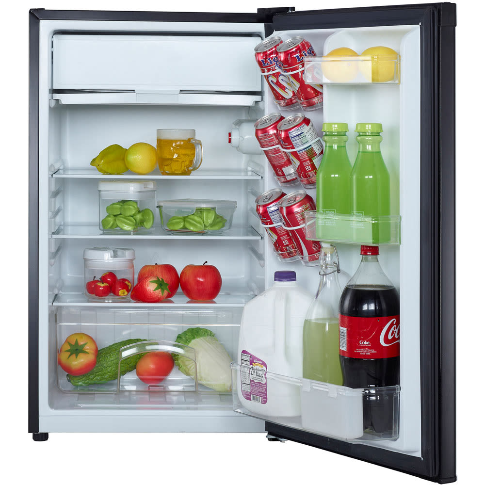 Magic Chef 4.4 Cu Ft Mini Refrigerator, Black