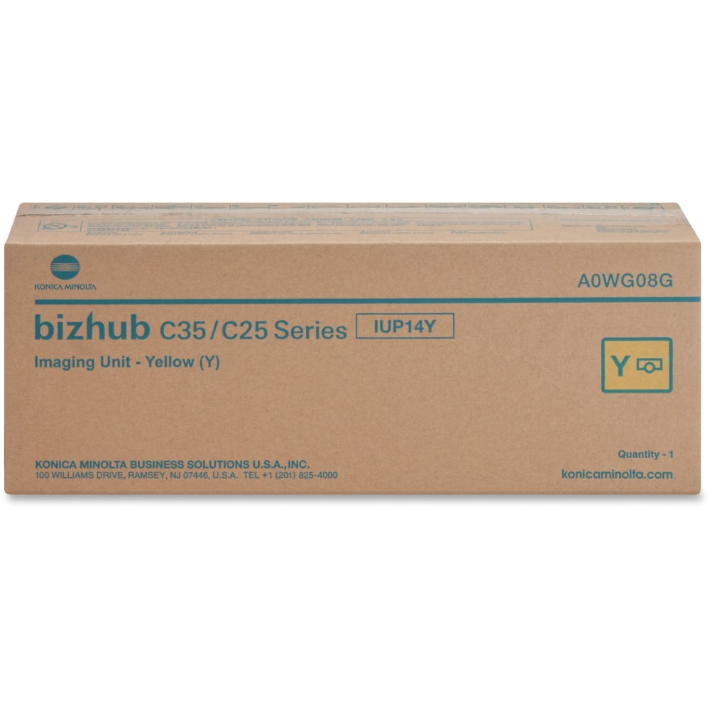 Konica Minolta bizhub C25/C35 Imaging Drum - Laser Print Technology - 30000 - 1 Each - Yellow