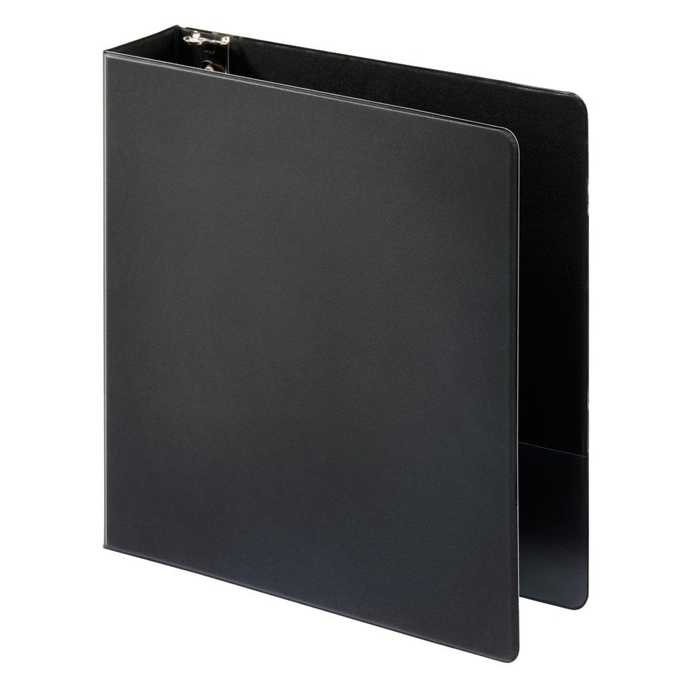 Just Basics Economy Nonview 3-Ring Binder, 2in Round Rings, Black