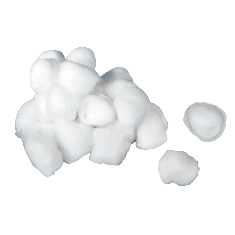 Medline Cotton Balls, Nonsterile, Large, White, Box Of 1,000