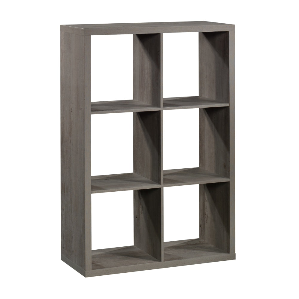 Sauder Select 44inH 6-Cube Storage Bookcase, Mystic Oak