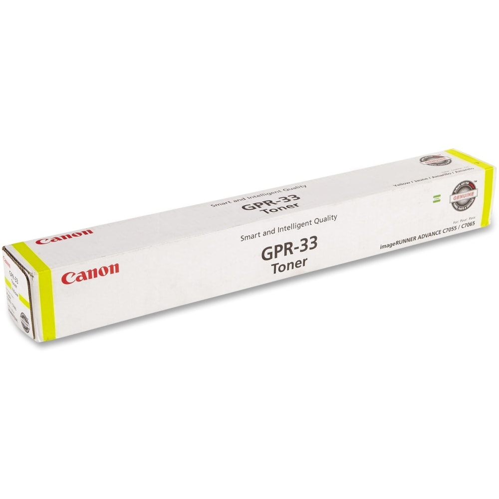 Canon GPR-33 Original Toner Cartridge - Laser - 52000 Pages - Yellow - 1 Each