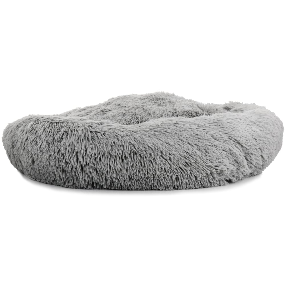 Gibson Home Bow Wow Buddy Pet Bed, 30in x 30in, Shaggy Gray