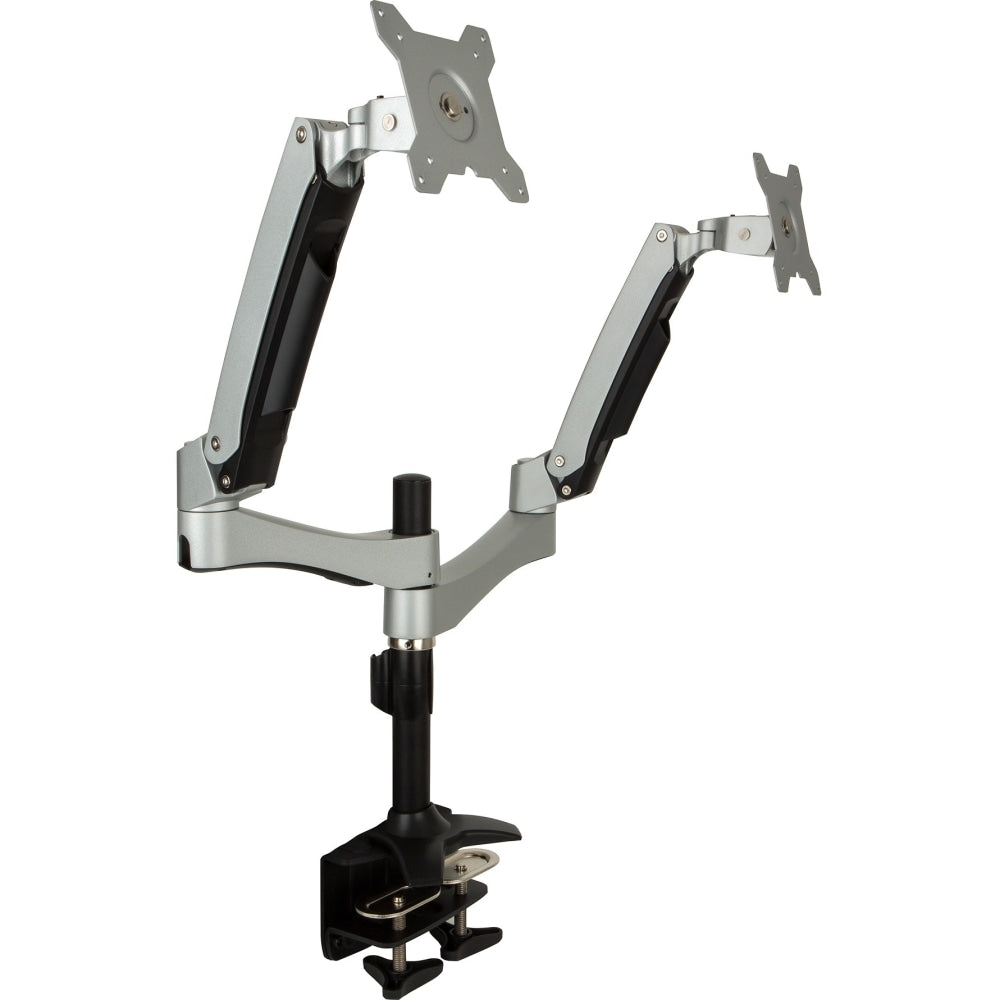 Planar Dual Arm Desk Stand (997-7031-00) - Up to 27in Screen Support - 22.10 lb Load Capacity - Flat Panel Display Type Supported - Desktop - TAA Compliant