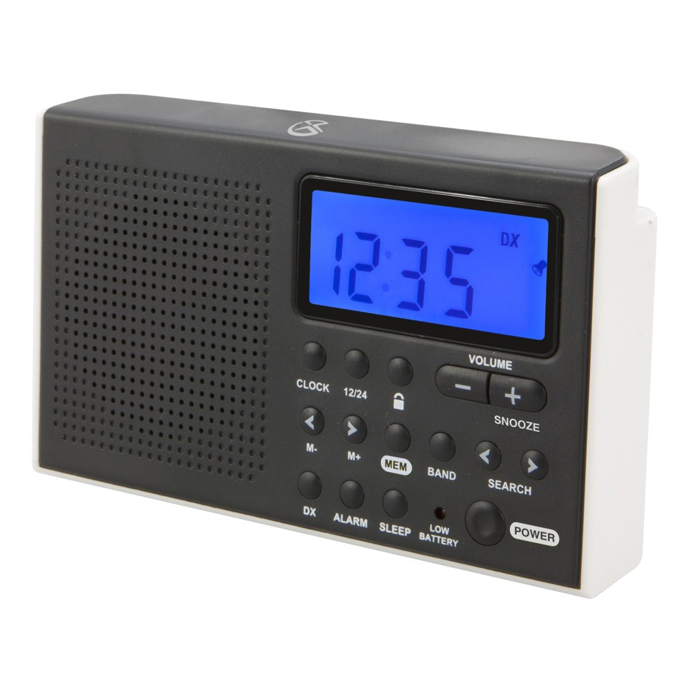 GPX Portable Shortwave R616W AM/FM Radio