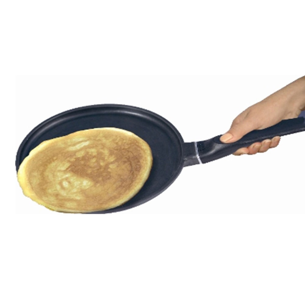 Starfrit 10in Multipan - Frying, Cooking - Dishwasher Safe - Oven Safe - 10in Frying Pan - Black - Cast Aluminium Body