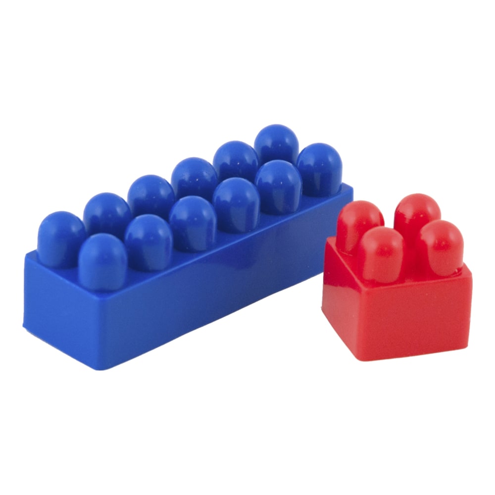 Miniland Educational Interlocking Blocks, Assorted Colors, Pre-K To 1st Grade, Set Of 120 Blocks