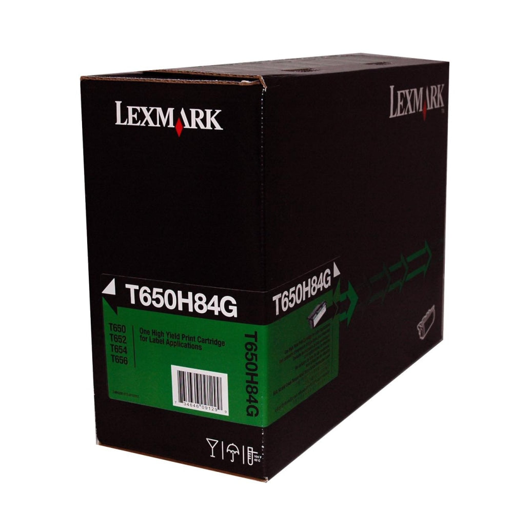 Lexmark T650H84G Remanufactured Black High Yield Toner Cartridge