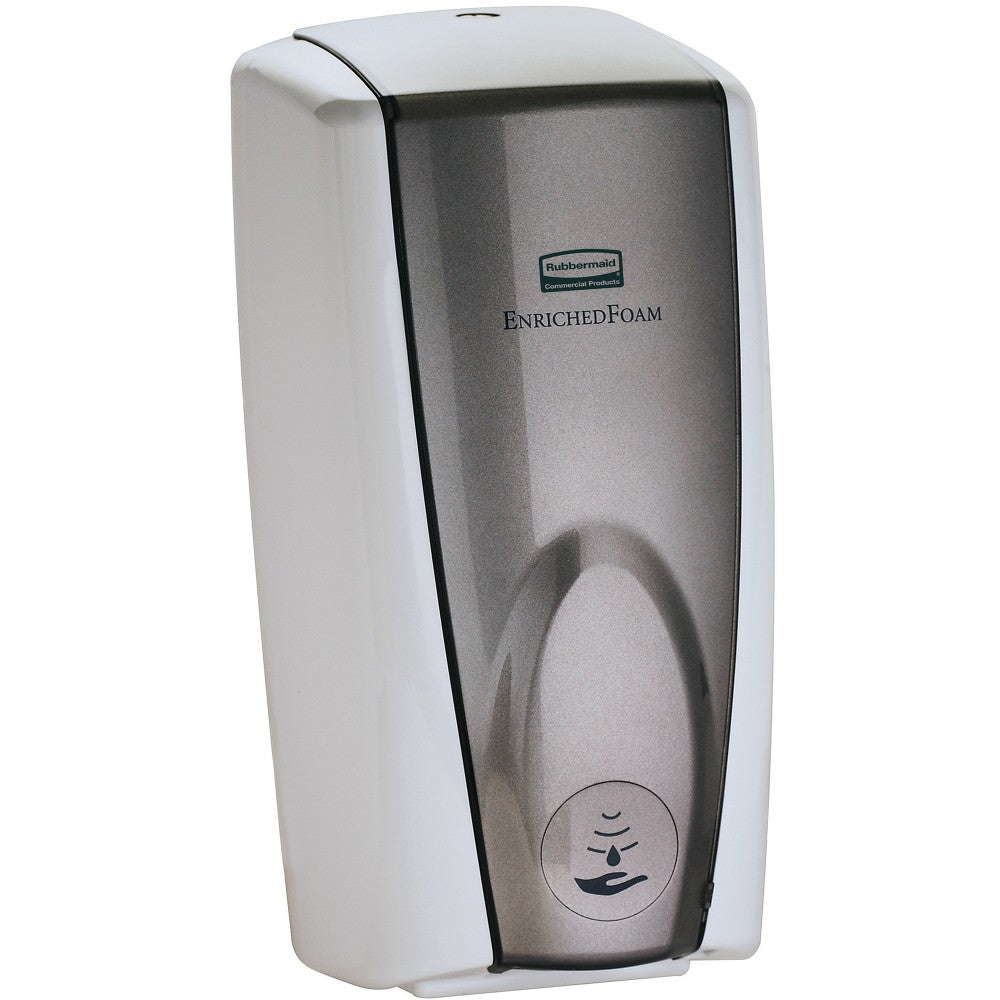 Rubbermaid Auto Foam Soap Dispenser, Gray Pearl/White