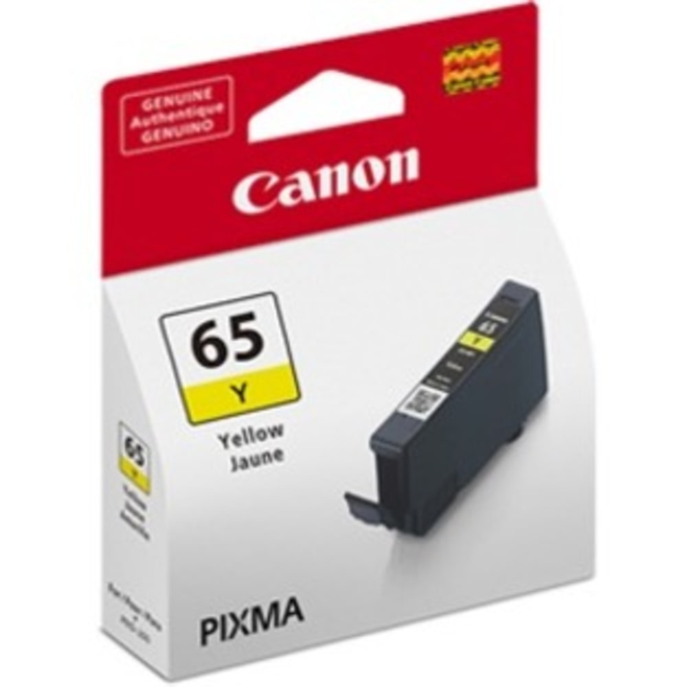 Canon CLI-65 Original Inkjet Ink Cartridge - Yellow Pack - Inkjet