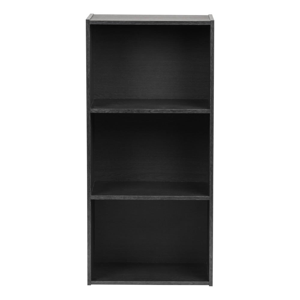 IRIS 35inH 3-Tier Storage-Shelf, Black