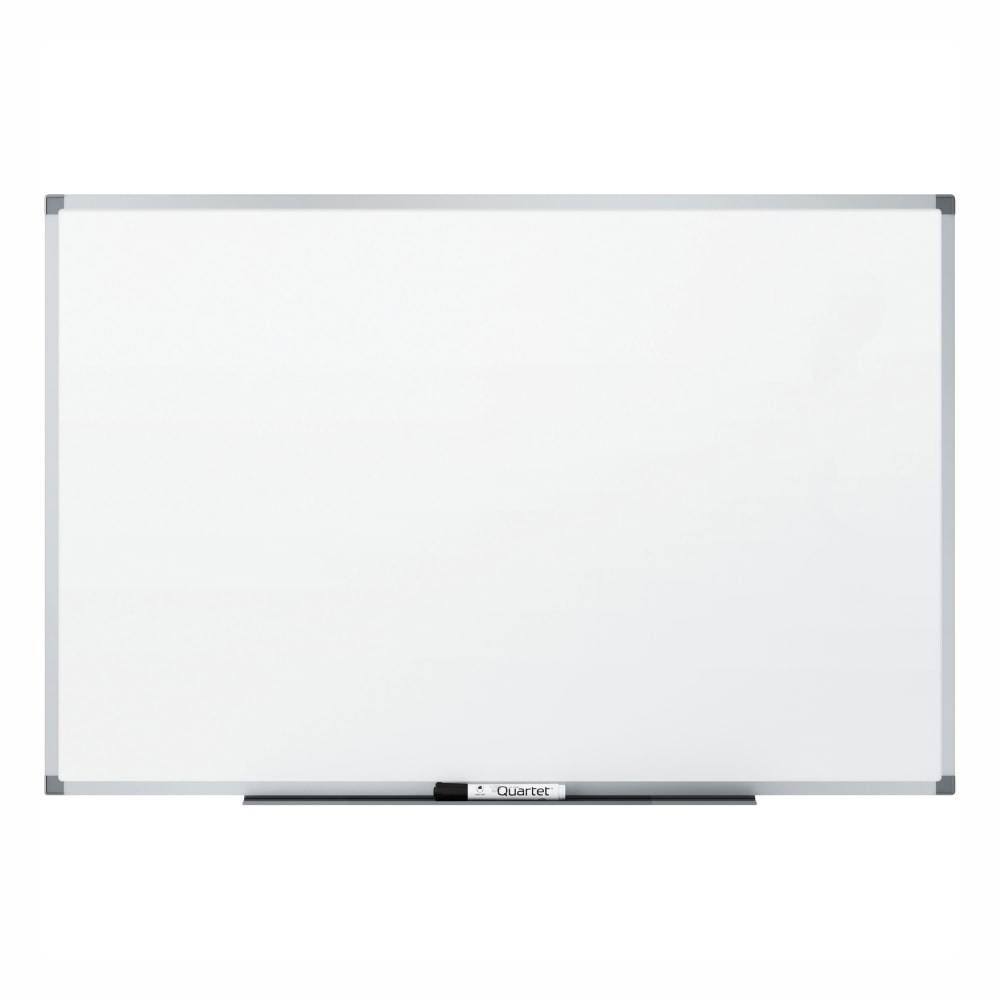 Quartet DuraMax Magnetic Dry-Erase Whiteboard, 48in x 36in, Aluminum Frame With Silver Finish