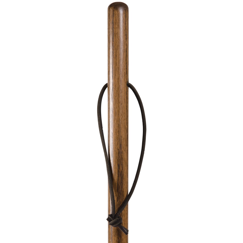 Brazos Walking Sticks Twisted Trekker Oak Walking Stick, 48in, Brown