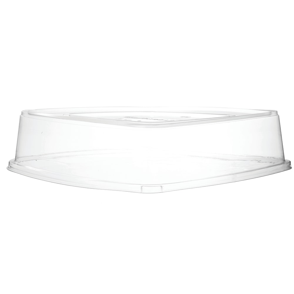 Eco-Products Regalia Sugarcane Tray Lids, 16in x 16in, Clear, Pack Of 50 Lids