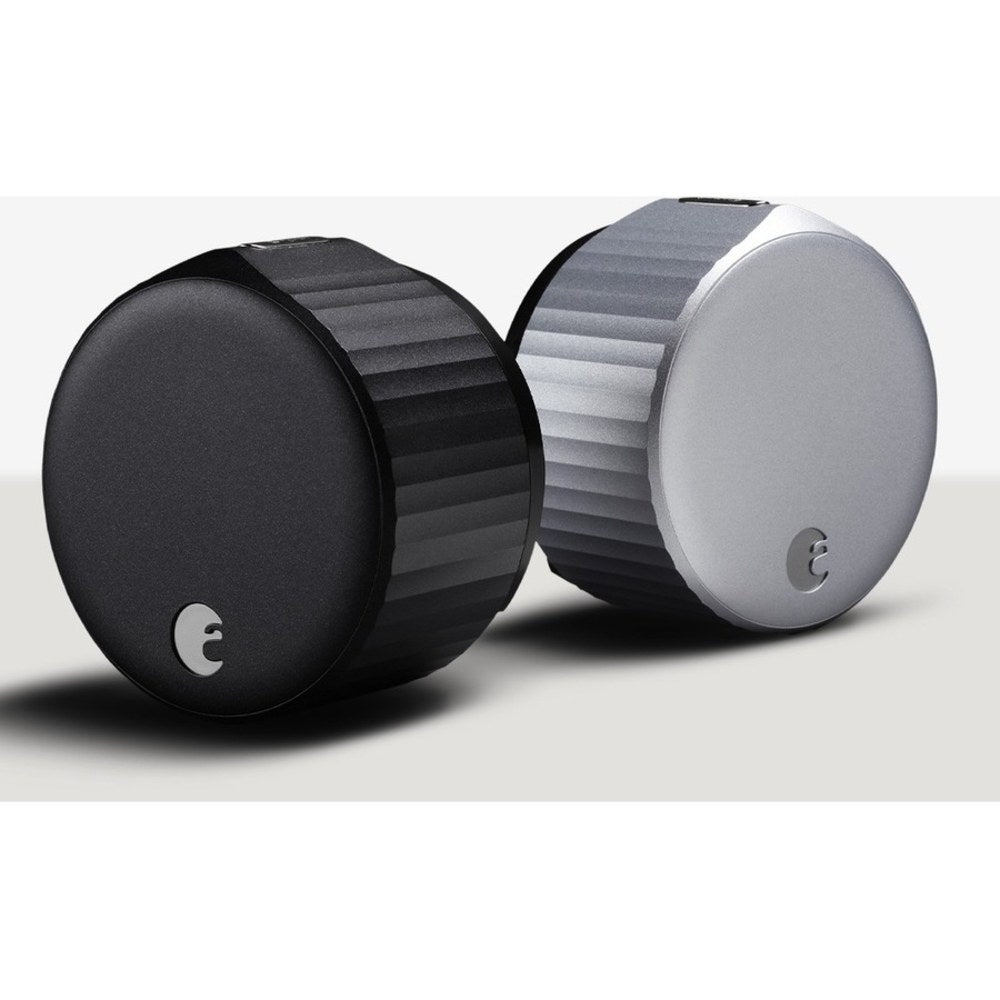 August Bluetooth Wi-Fi Smart Lock, Silver