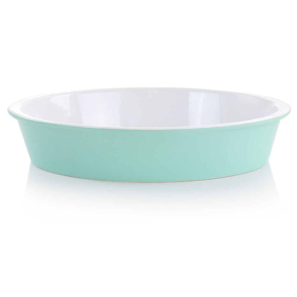 Martha Stewart Stoneware Oval Baker Dish, 13in x 9-1/2in, Mint