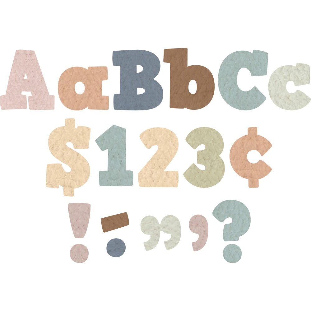 Teacher Created Resources 4in Letters, Everyone Is Welcome, 230 Pieces Per Pack, Set Of 3 Packs