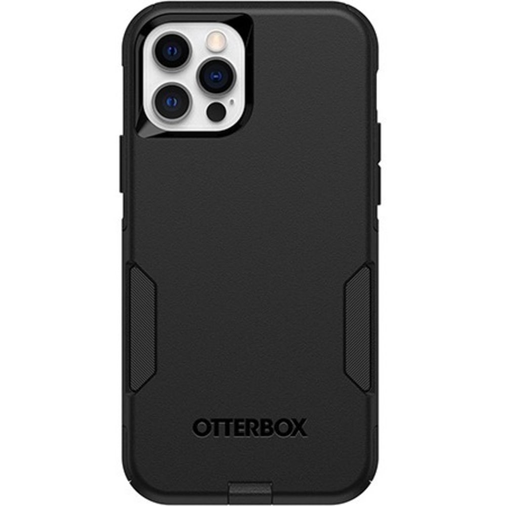 OtterBox Commuter Series Antimicrobial Case For Apple iPhone 12, iPhone 12 Pro Smartphone, Black